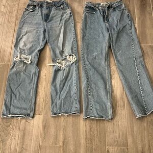 Abercrombie & Fitch High Rise Curve Love Jeans